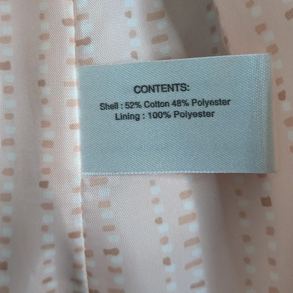 Gallery Woman Light Pink Hooded Raincoat Snap‎ Front Jacket Plus Size 1X